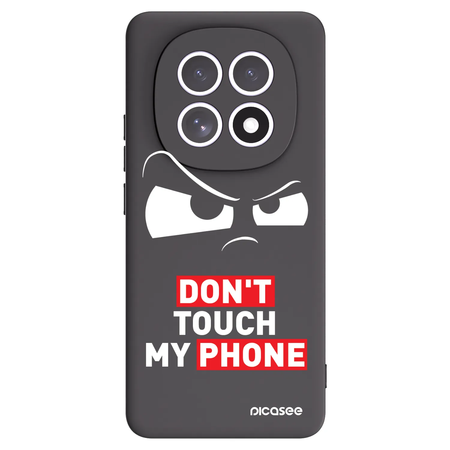 Picasee crna silikonska maskica za Xiaomi Redmi Note 15 - Cloudy Eye - Transparent