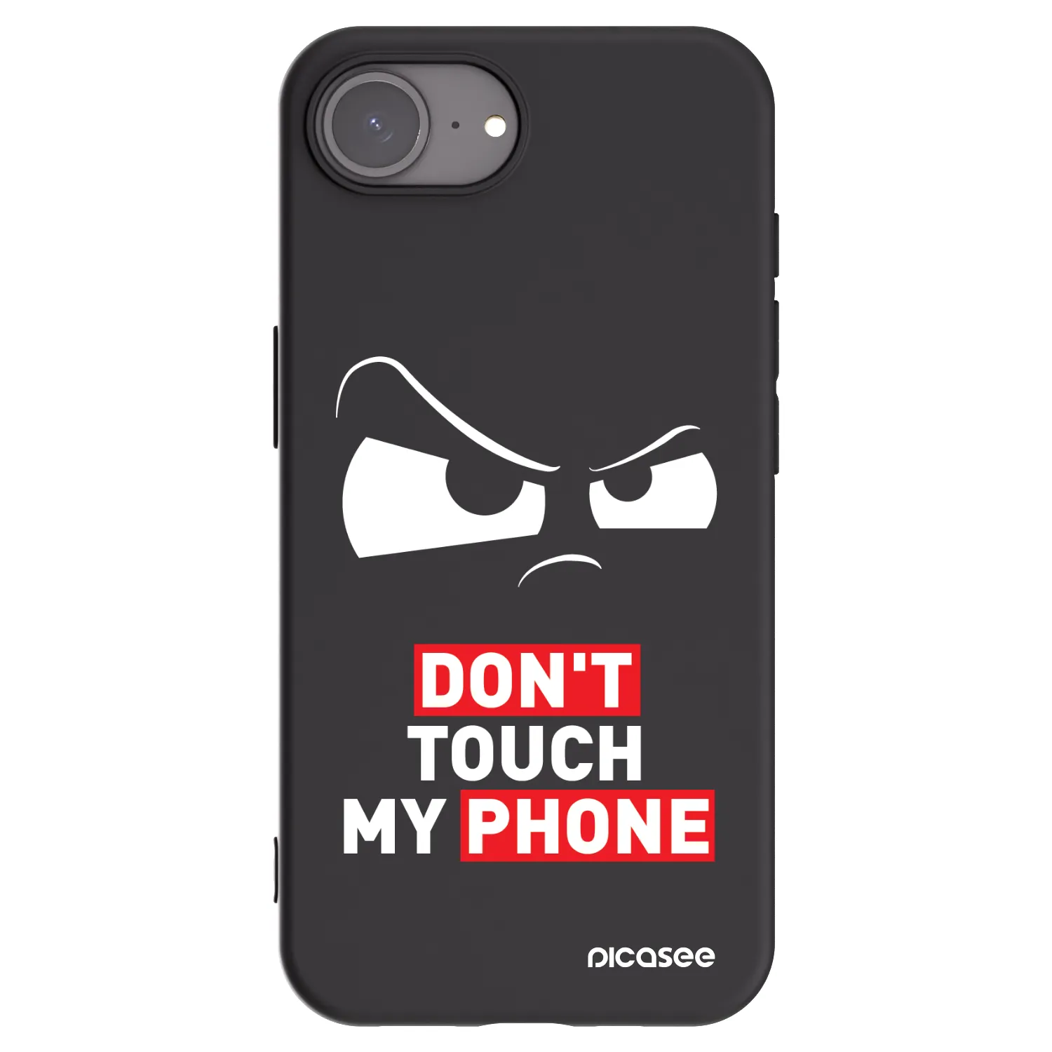 Picasee crna silikonska maskica za Apple iPhone 17e - Cloudy Eye - Transparent