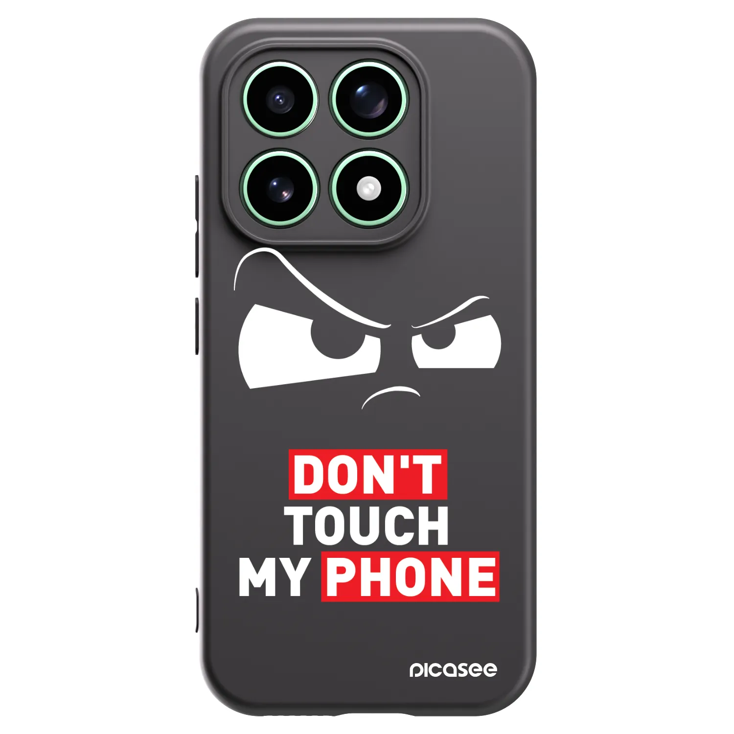 Picasee crna silikonska maskica za Xiaomi 17 - Cloudy Eye - Transparent