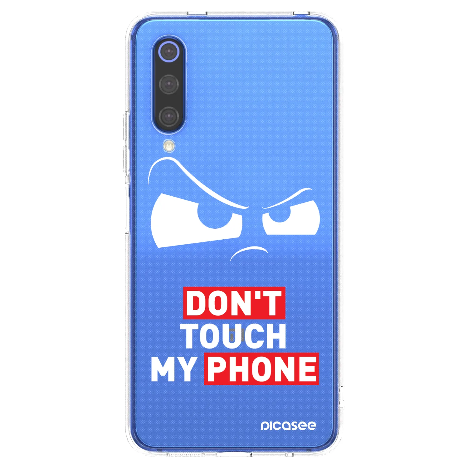 Picasee silikonska prozirna maskica za Xiaomi Mi 9 SE - Cloudy Eye - Transparent