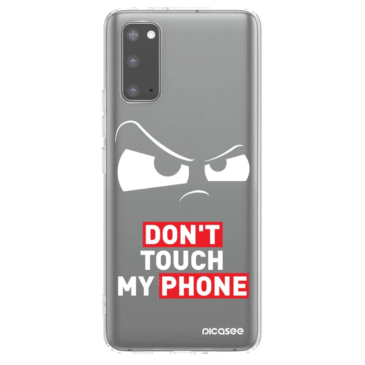 Picasee silikonska prozirna maskica za Samsung Galaxy S20 G980F - Cloudy Eye - Transparent