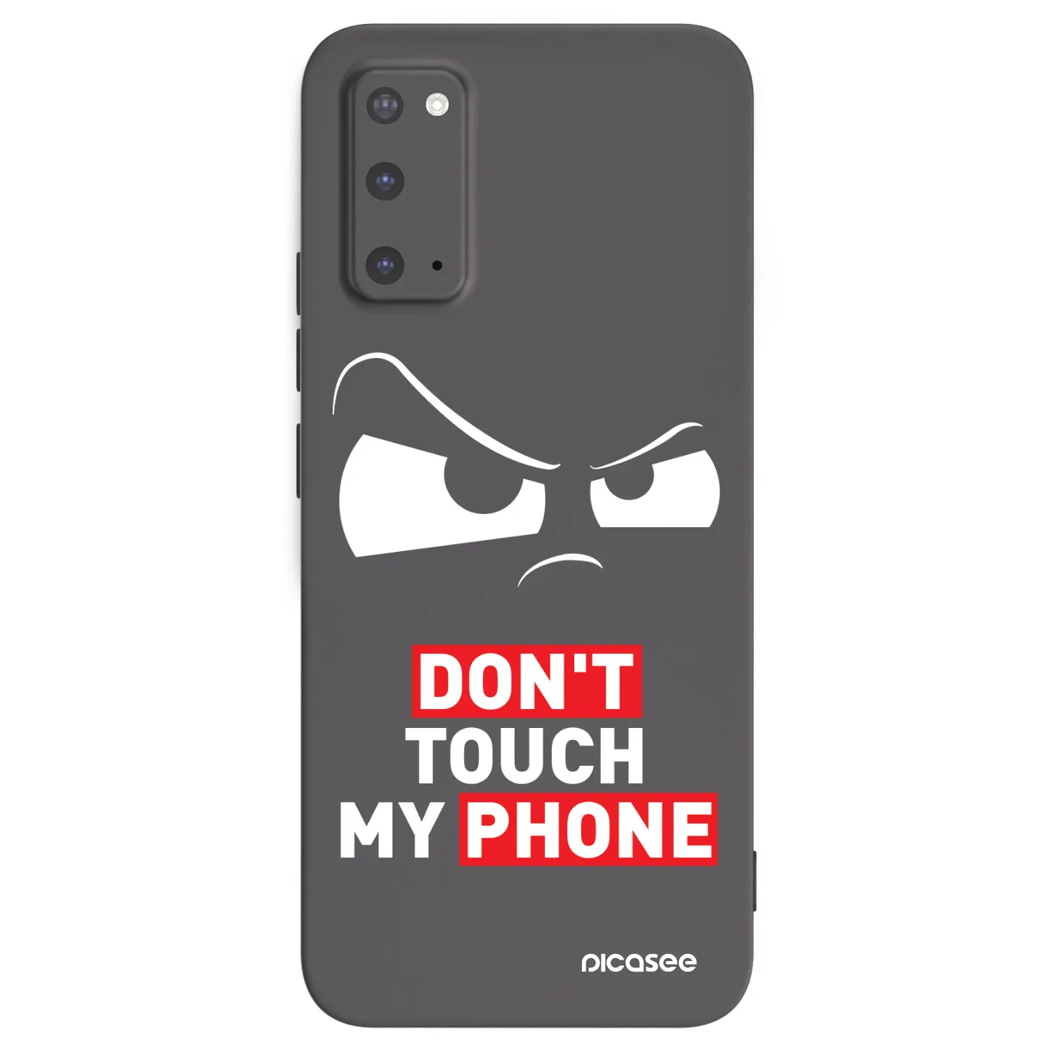 Picasee crna silikonska maskica za Samsung Galaxy S20 G980F - Cloudy Eye - Transparent