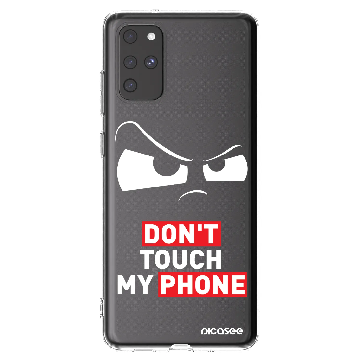 Picasee silikonska prozirna maskica za Samsung Galaxy S20+ G985F - Cloudy Eye - Transparent