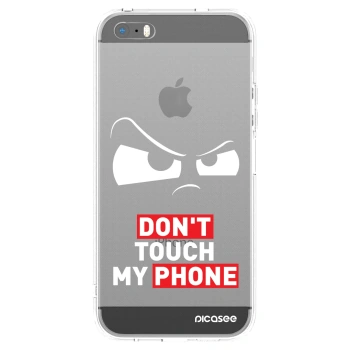 Picasee silikonska prozirna maskica za Apple iPhone 5/5S/SE - Cloudy Eye - Transparent