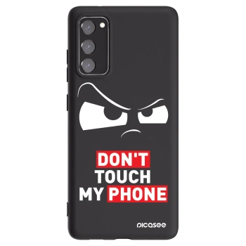 Picasee crna silikonska maskica za Samsung Galaxy S20 FE - Cloudy Eye - Transparent