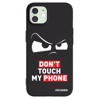 Picasee crna silikonska maskica za Apple iPhone 12 Pro - Cloudy Eye - Transparent