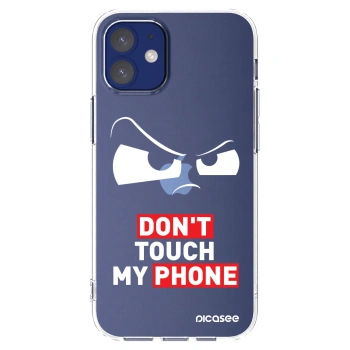 Picasee silikonska prozirna maskica za Apple iPhone 12 mini - Cloudy Eye - Transparent