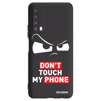 Picasee crna silikonska maskica za Huawei P Smart 2021 - Cloudy Eye - Transparent