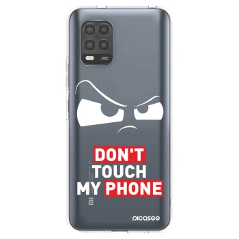 Picasee silikonska prozirna maskica za Xiaomi Mi 10 Lite - Cloudy Eye - Transparent
