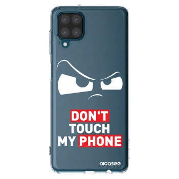 Picasee silikonska prozirna maskica za Samsung Galaxy A12 A125F - Cloudy Eye - Transparent