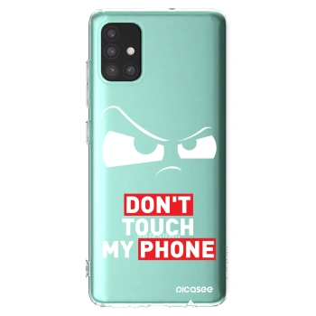 Picasee silikonska prozirna maskica za Samsung Galaxy M31s - Cloudy Eye - Transparent