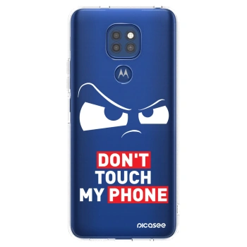 Picasee silikonska prozirna maskica za Motorola Moto G9 Play - Cloudy Eye - Transparent