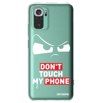 Picasee silikonska prozirna maskica za Xiaomi Redmi Note 10 Pro - Cloudy Eye - Transparent