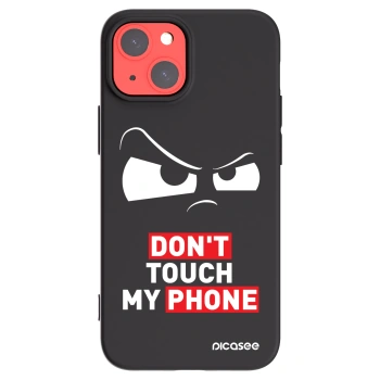 Picasee crna silikonska maskica za Apple iPhone 13 mini - Cloudy Eye - Transparent