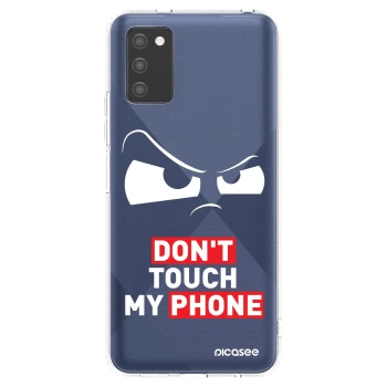 Picasee silikonska prozirna maskica za Samsung Galaxy A02s A025G - Cloudy Eye - Transparent