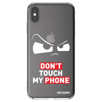 Picasee silikonska prozirna maskica za Apple iPhone XS Max - Cloudy Eye - Transparent