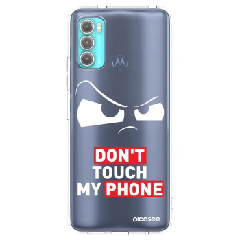 Picasee silikonska prozirna maskica za Motorola Moto G60 - Cloudy Eye - Transparent