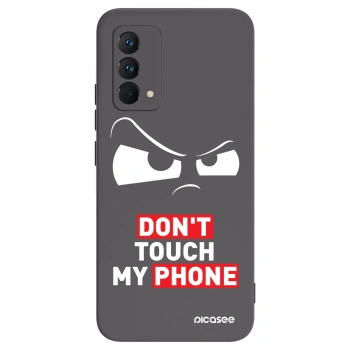 Picasee crna silikonska maskica za Realme GT Master Edition 5G - Cloudy Eye - Transparent