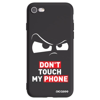 Picasee crna silikonska maskica za Apple iPhone SE 2022 - Cloudy Eye - Transparent