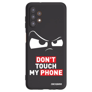 Picasee crna silikonska maskica za Samsung Galaxy A13 4G A135 - Cloudy Eye - Transparent