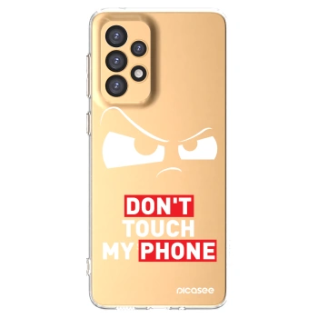 Picasee silikonska prozirna maskica za Samsung Galaxy A33 5G A336 - Cloudy Eye - Transparent