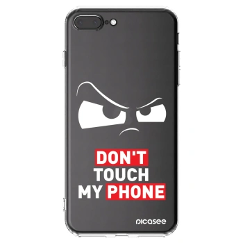 Picasee silikonska prozirna maskica za Apple iPhone 8 Plus - Cloudy Eye - Transparent