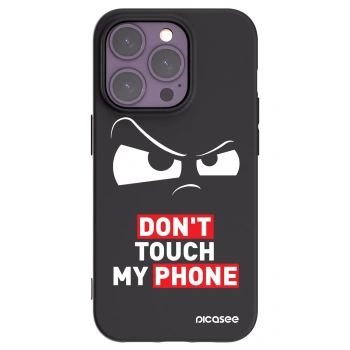 Picasee crna silikonska maskica za Apple iPhone 14 Pro - Cloudy Eye - Transparent