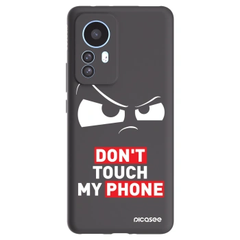 Picasee crna silikonska maskica za Xiaomi 12T - Cloudy Eye - Transparent
