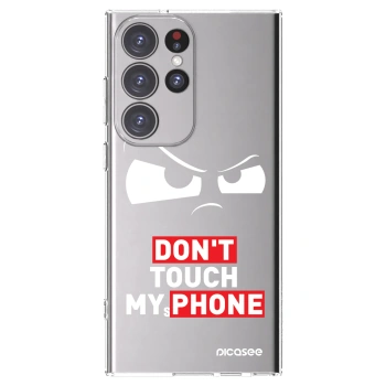 Picasee silikonska prozirna maskica za Samsung Galaxy S23 Ultra 5G - Cloudy Eye - Transparent