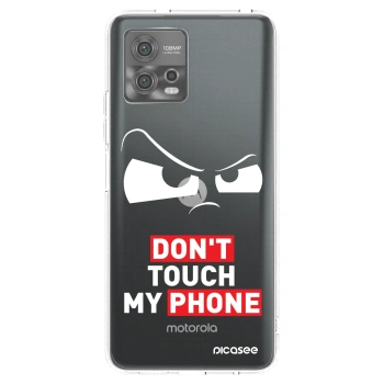 Picasee silikonska prozirna maskica za Motorola Moto G72 - Cloudy Eye - Transparent