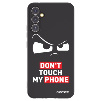 Picasee crna silikonska maskica za Samsung Galaxy A34 5G A346B - Cloudy Eye - Transparent