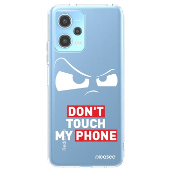 Picasee silikonska prozirna maskica za Xiaomi Redmi Note 12 5G - Cloudy Eye - Transparent