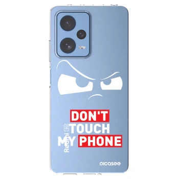 Picasee silikonska prozirna maskica za Xiaomi Redmi Note 12 Pro 5G - Cloudy Eye - Transparent
