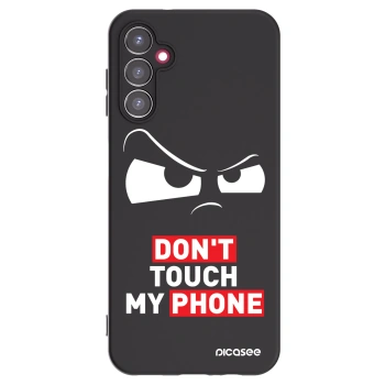 Picasee crna silikonska maskica za Samsung Galaxy A14 4G A145R - Cloudy Eye - Transparent