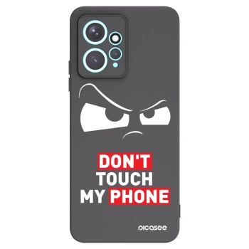 Picasee crna silikonska maskica za Xiaomi Redmi Note 12 4G - Cloudy Eye - Transparent