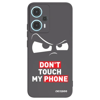Picasee crna silikonska maskica za Xiaomi Poco F5 - Cloudy Eye - Transparent