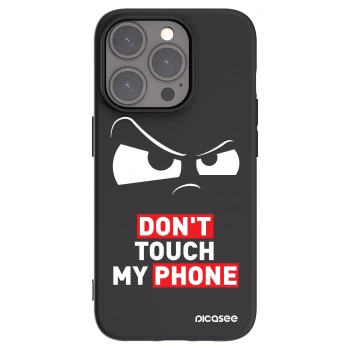 Picasee crna silikonska maskica za Apple iPhone 15 Pro - Cloudy Eye - Transparent