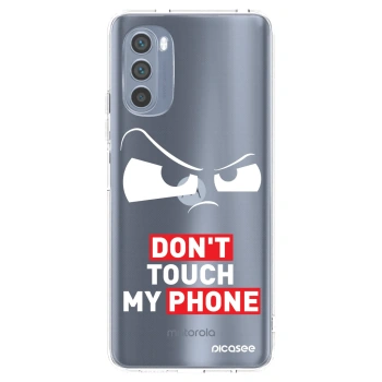 Picasee silikonska prozirna maskica za Motorola Moto G62 - Cloudy Eye - Transparent