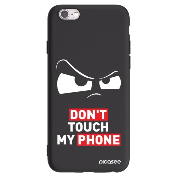 Picasee crna silikonska maskica za Apple iPhone 6/6S - Cloudy Eye - Transparent