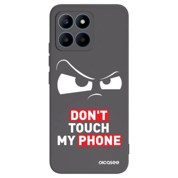 Picasee crna silikonska maskica za Honor 70 Lite - Cloudy Eye - Transparent