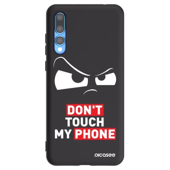 Picasee crna silikonska maskica za Huawei P20 Pro - Cloudy Eye - Transparent