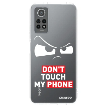 Picasee silikonska prozirna maskica za Xiaomi Redmi Note 12 Pro 4G - Cloudy Eye - Transparent