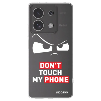 Picasee silikonska prozirna maskica za Xiaomi Redmi Note 13 4G - Cloudy Eye - Transparent