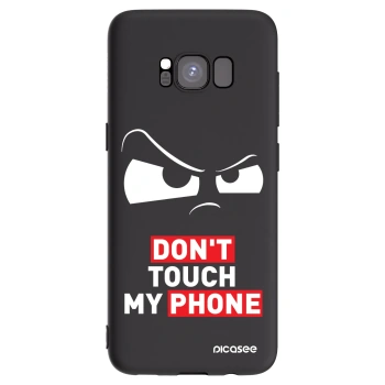 Picasee crna silikonska maskica za Samsung Galaxy S8 G950F - Cloudy Eye - Transparent