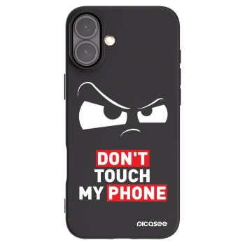 Picasee crna silikonska maskica za Apple iPhone 16 Plus - Cloudy Eye - Transparent