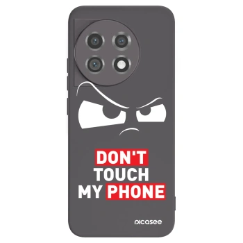 Picasee crna silikonska maskica za OnePlus 11 5G - Cloudy Eye - Transparent
