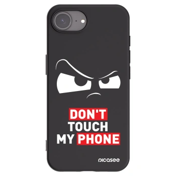 Picasee crna silikonska maskica za Apple iPhone 16e - Cloudy Eye - Transparent