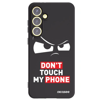 Picasee crna silikonska maskica za Samsung Galaxy S24 FE S721B - Cloudy Eye - Transparent