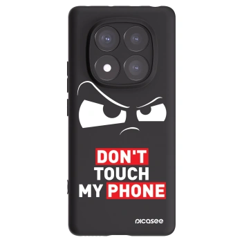 Picasee crna silikonska maskica za Xiaomi Redmi Note 14 Pro+ 5G - Cloudy Eye - Transparent
