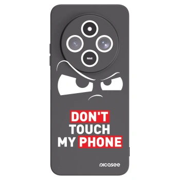 Picasee crna silikonska maskica za Xiaomi Redmi 14C - Cloudy Eye - Transparent